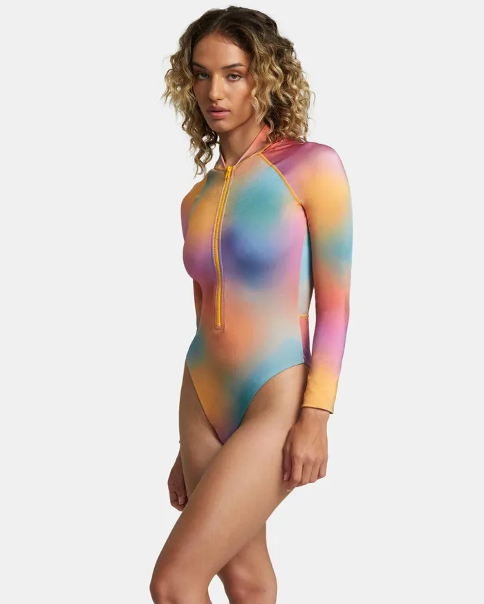 RVCA Swim New Arrivals Rose Machado OnePiece Swimsuit Multi 8211 Women