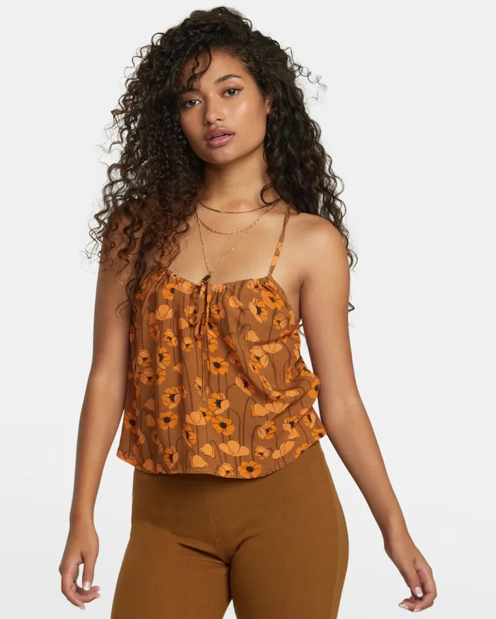RVCA Tops Holly Tank Top Sienna 8211 Women