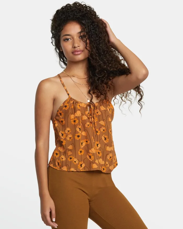 RVCA Tops Holly Tank Top Sienna 8211 Women