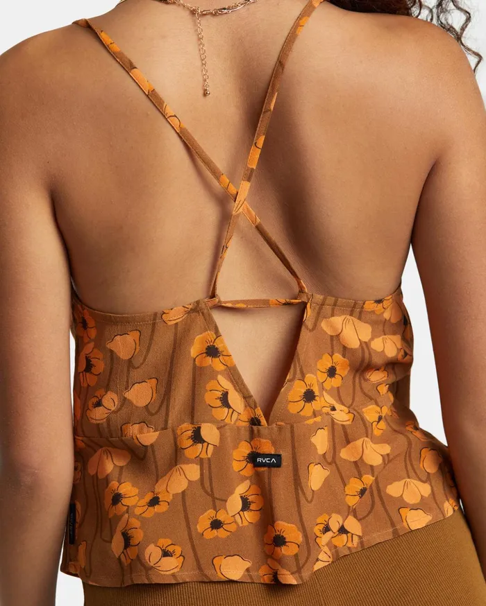 RVCA Tops Holly Tank Top Sienna 8211 Women