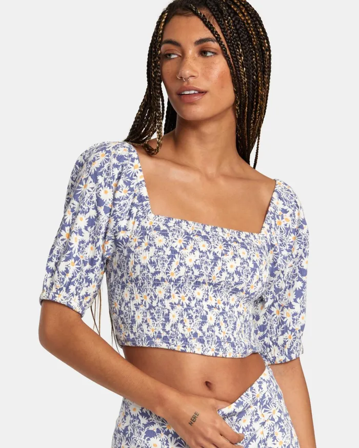 RVCA Tops Sunrise Top Shirt Coast 8211 Women