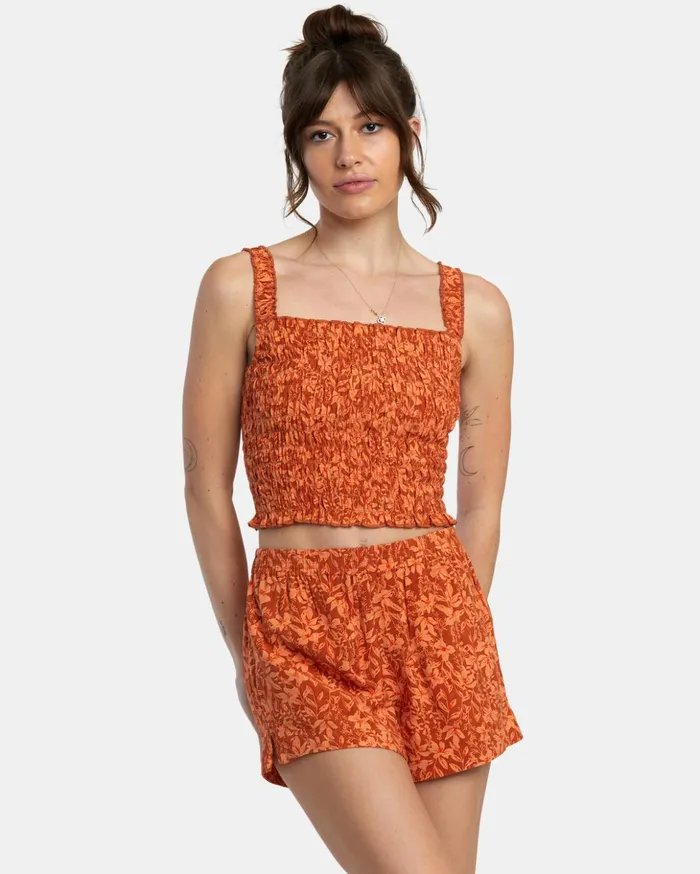 RVCA Tops Terrace Tank Top Sandlewood 8211 Women
