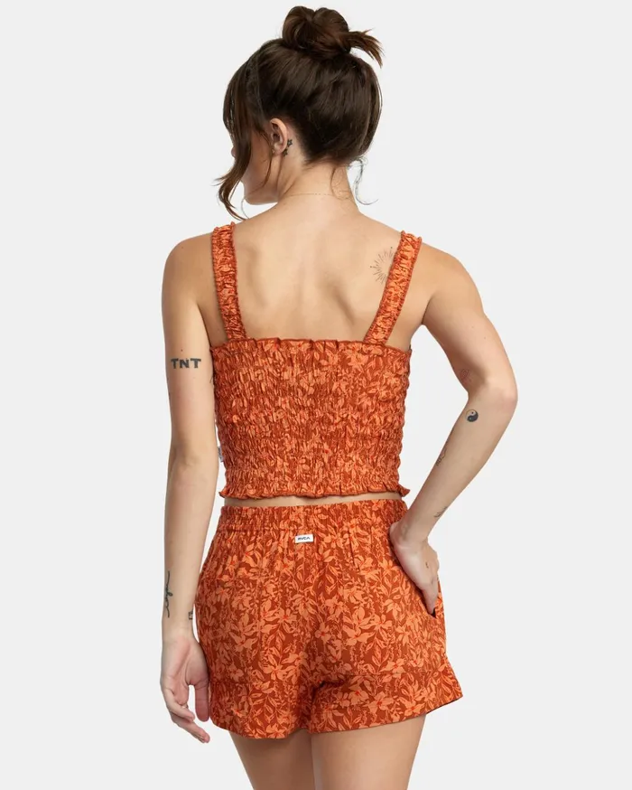 RVCA Tops Terrace Tank Top Sandlewood 8211 Women