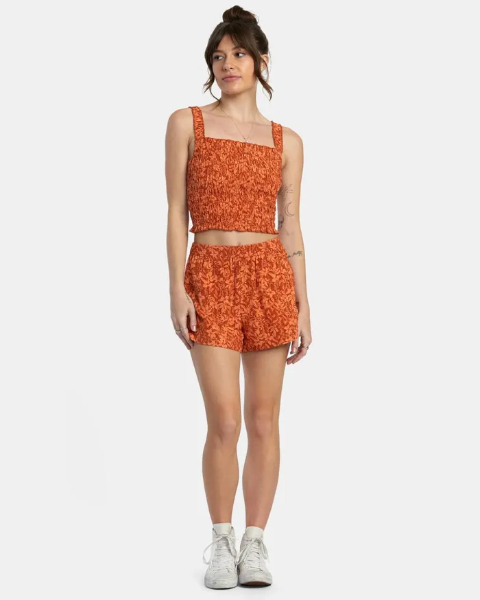 RVCA Tops Terrace Tank Top Sandlewood 8211 Women