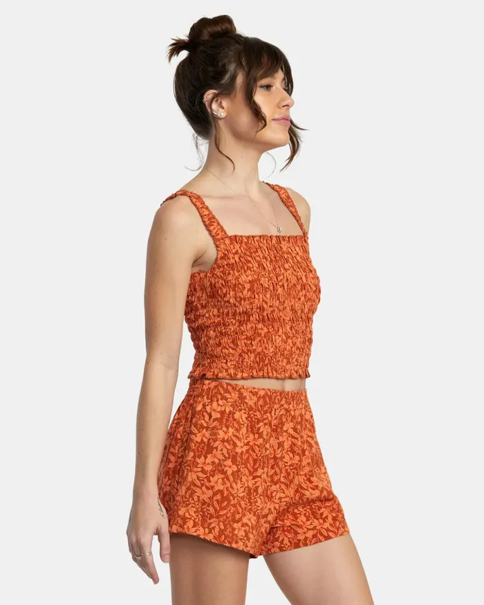 RVCA Tops Terrace Tank Top Sandlewood 8211 Women