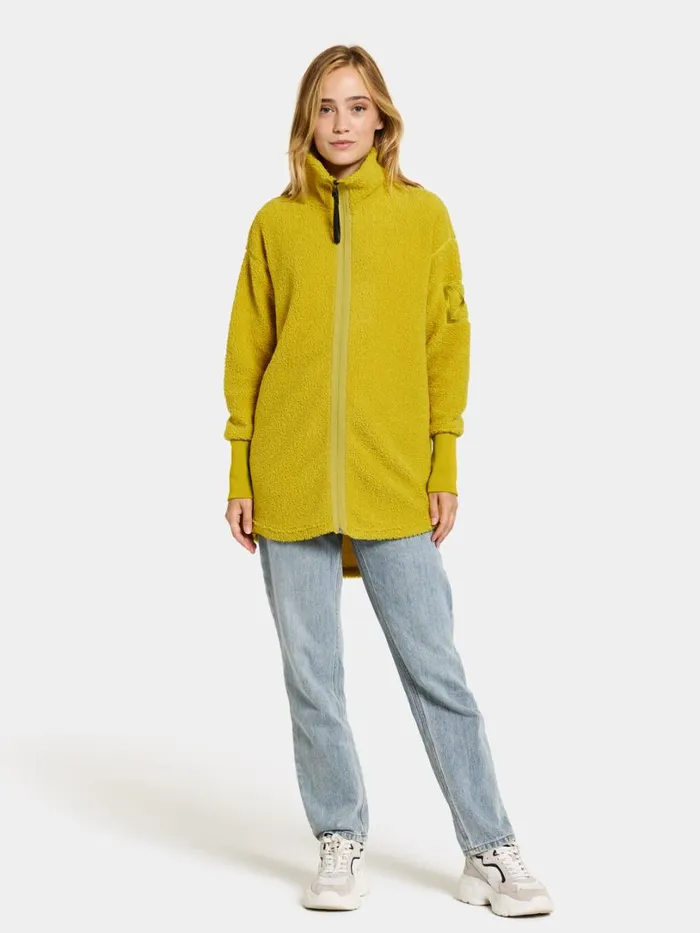 Sally FullZip Yellow Bloom Women Didriksons Spring Jackets