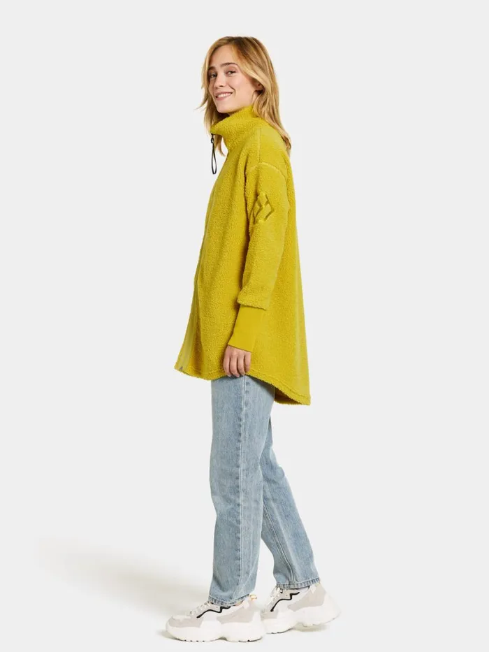 Sally FullZip Yellow Bloom Women Didriksons Spring Jackets