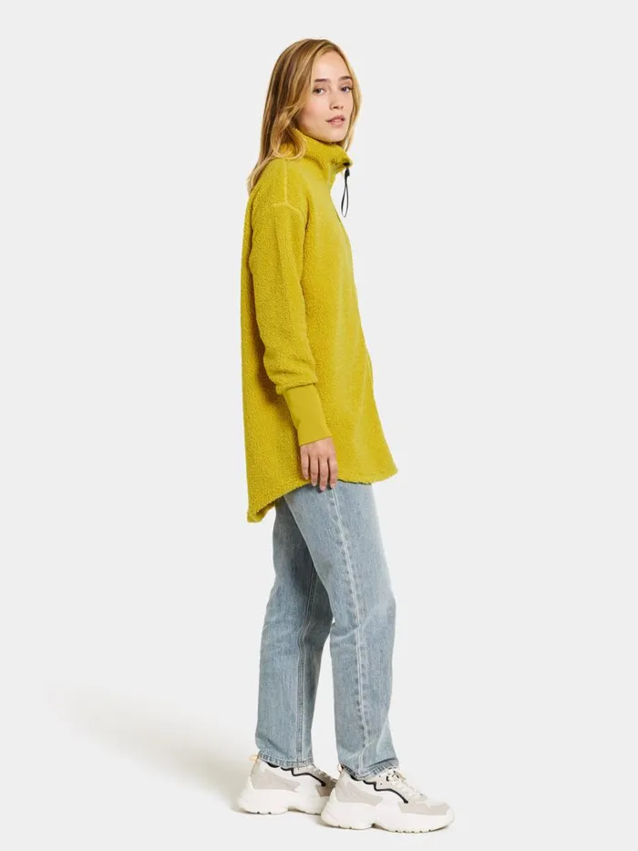 Sally FullZip Yellow Bloom Women Didriksons Spring Jackets