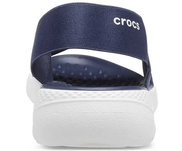 Sandals LiteRide Stretch Sandal Navy White 8211 Crocs Women