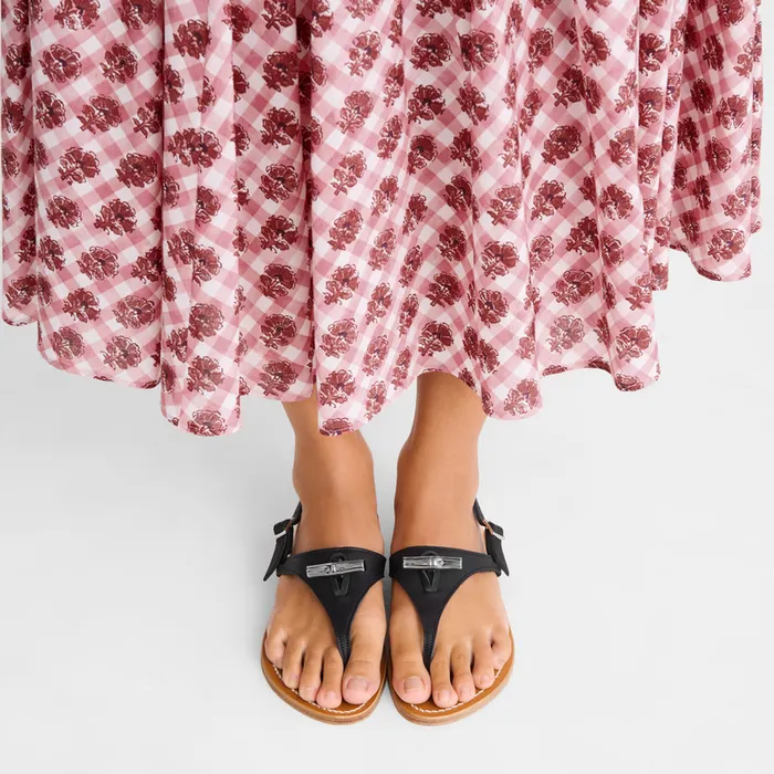 Sandals Longchamp Women Longchamp x KJacques Sandals Black