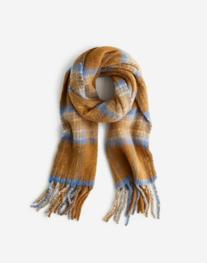 Scarves Women Madewell AlpacaBlend Scarf Warm Camel