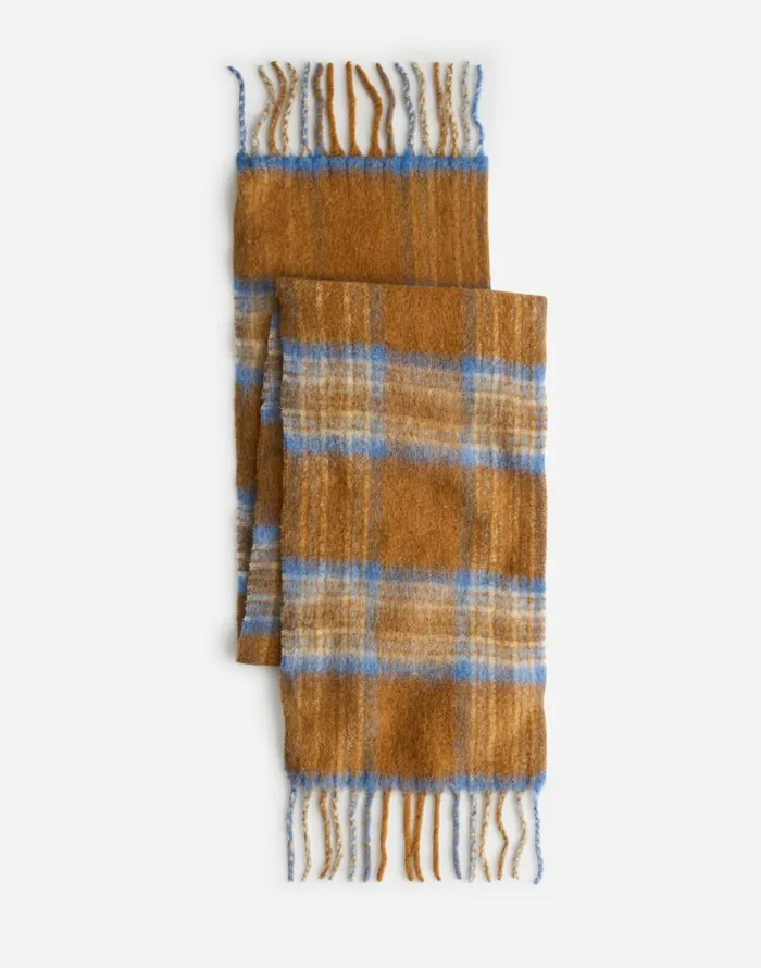 Scarves Women Madewell AlpacaBlend Scarf Warm Camel