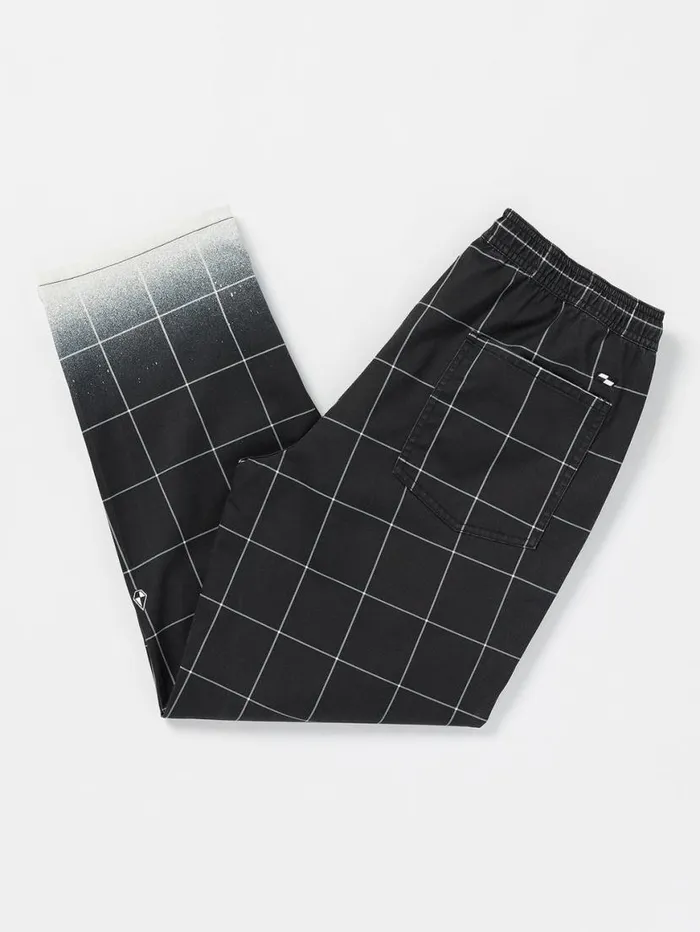 Schroff X Volcom Elastic Waist Pants 8211 Black Mens Volcom Pants