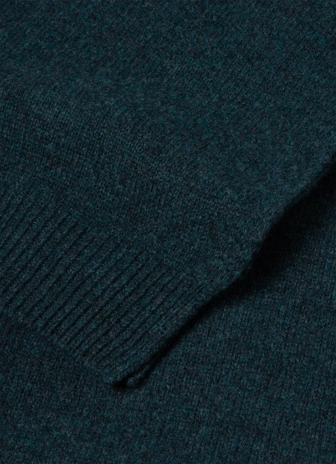 Scottish Lambswool Scarf Peacock MenWomen SUNSPEL Hats Scarves and Gloves