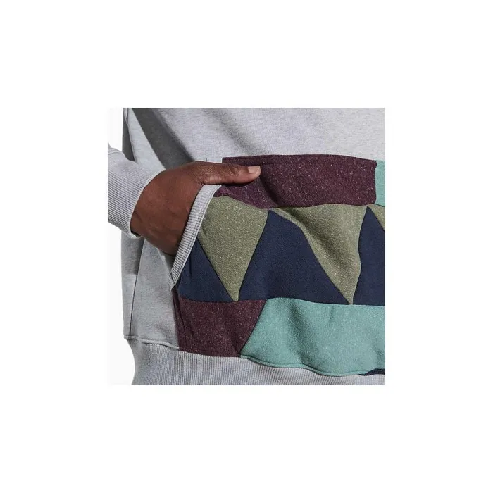 Scrap Pullover Hoody Grey Heather Men Merrell Tops Scrap Pullover Hoody Grey Heather Men Merrell Tops