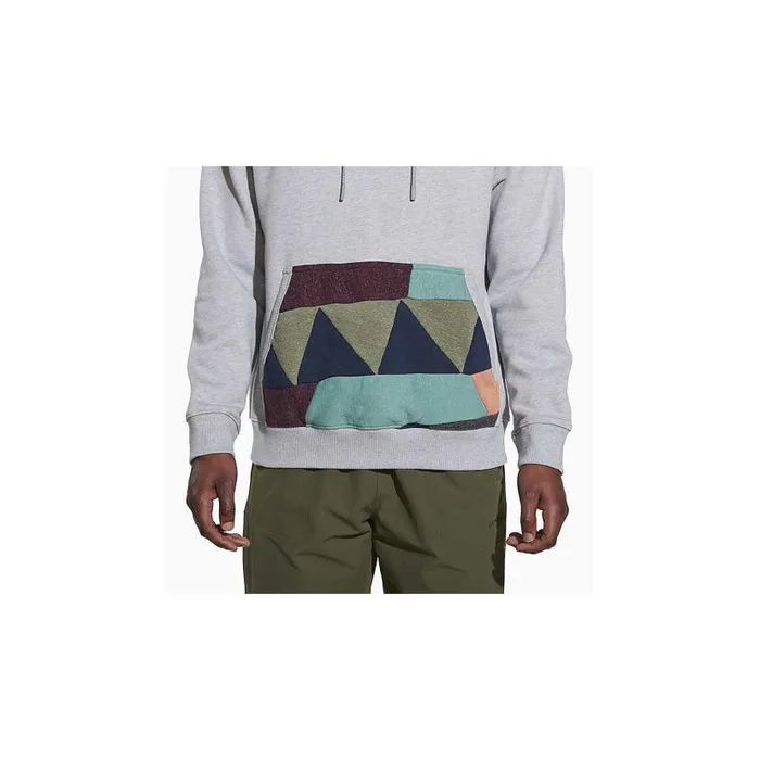 Scrap Pullover Hoody Grey Heather Men Merrell Tops Scrap Pullover Hoody Grey Heather Men Merrell Tops