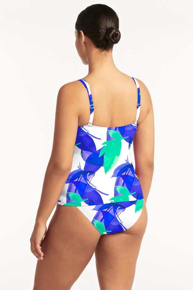 Sea Level Tankinis and Singlets Sublime Twist Front Tankini Sublime Cobalt 8211 Women