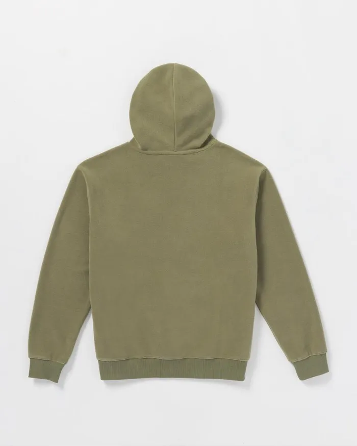 Second Trip Pullover Hoodie 8211 Thyme Green Mens Volcom Hoodies and Sweatshirts