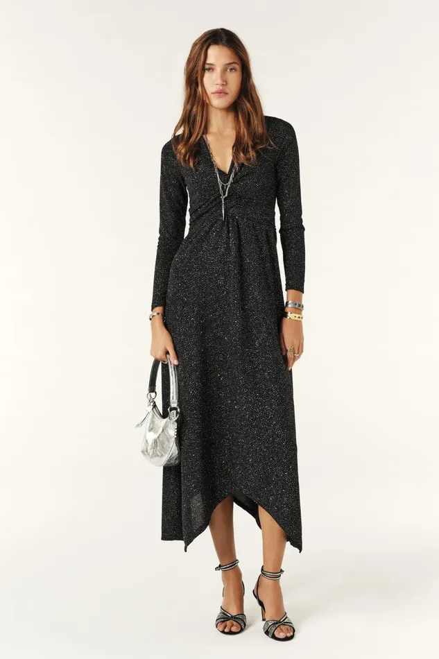 Sequin Dress Brady Black Women Baandsh Dresses