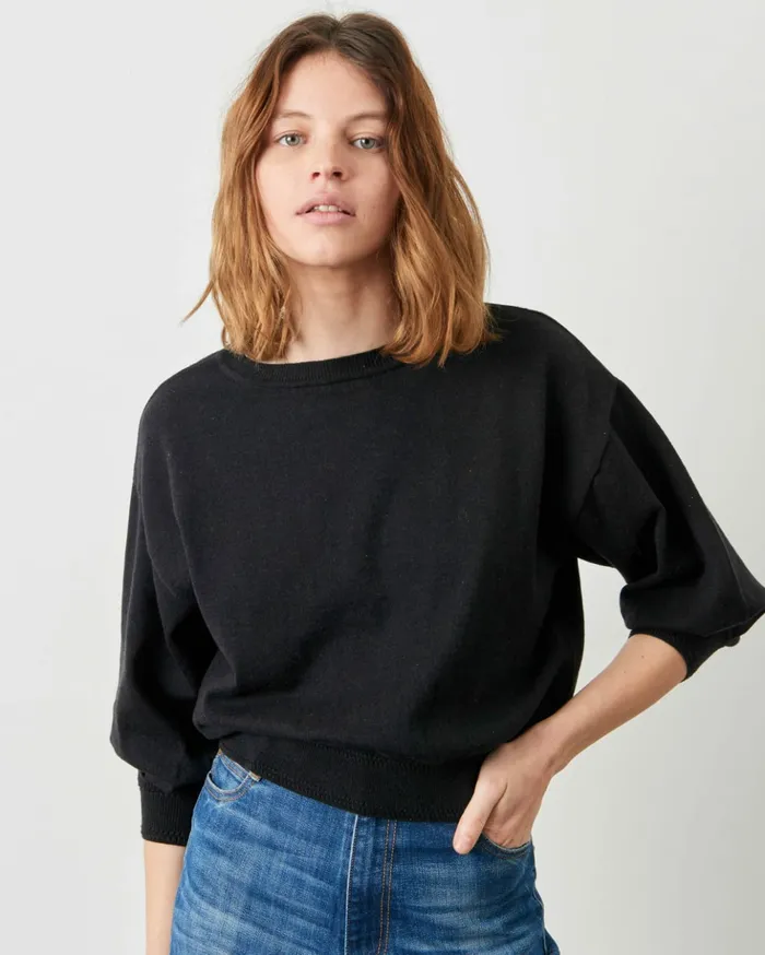 Sessn Womens Jumpers Moshupa Black River
