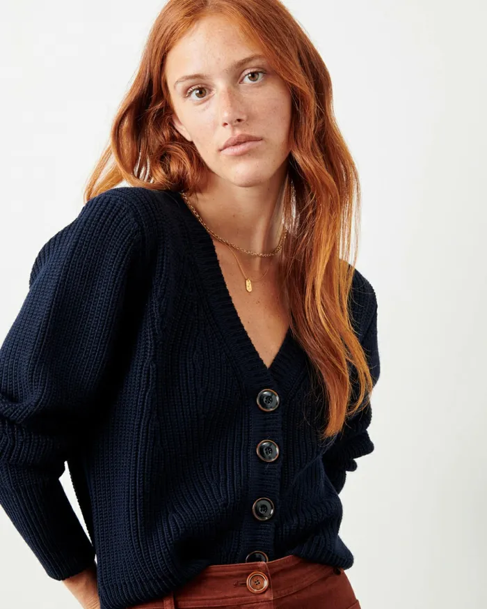 Sessn Womens Jumpers Rosemead Navy