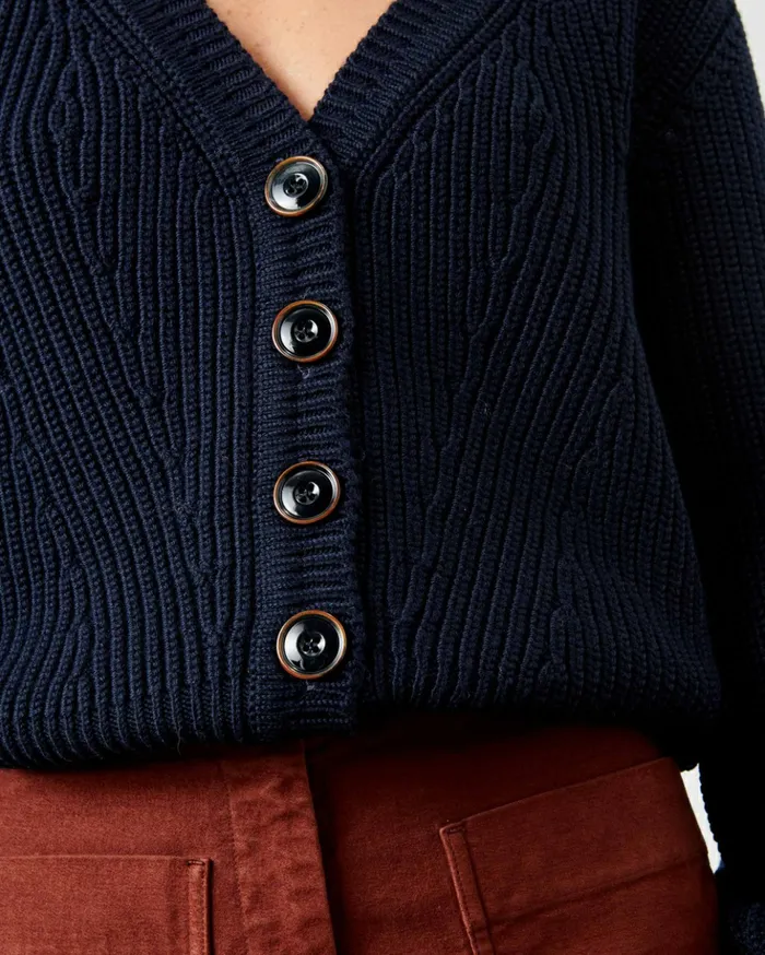 Sessn Womens Jumpers Rosemead Navy