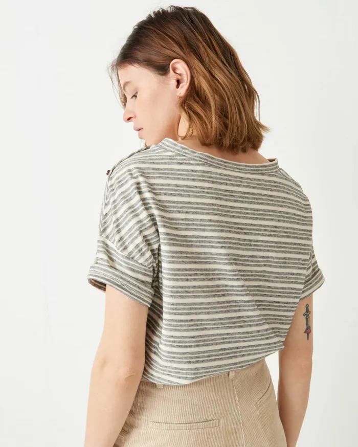Sessn Womens TShirts And Tops Alegria Whiblack Gift 4 You