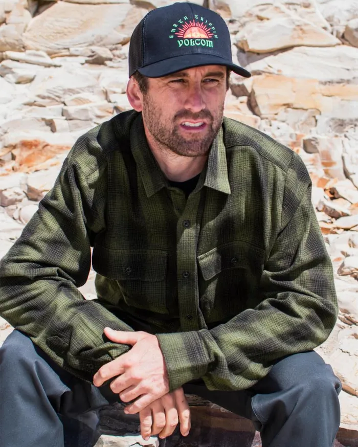 Shadowstone Flannel Long Sleeve Shirt 8211 Winter Moss Mens Volcom Mountain Biking Shadowstone Flannel Long Sleeve Shirt 8211 Winter Moss Mens Volcom Mountain Biking