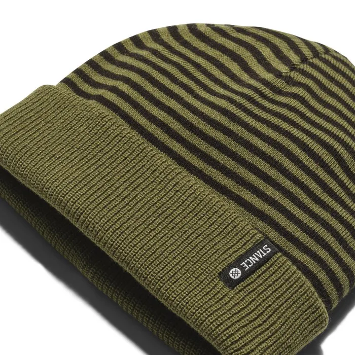 Shipstern Beanie Green MenWomenKids Stance Hats and Beanies