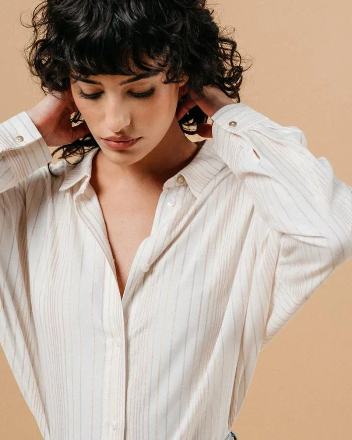 SHIRT ECRU MARIE Shop Grace and Mila White Shirts