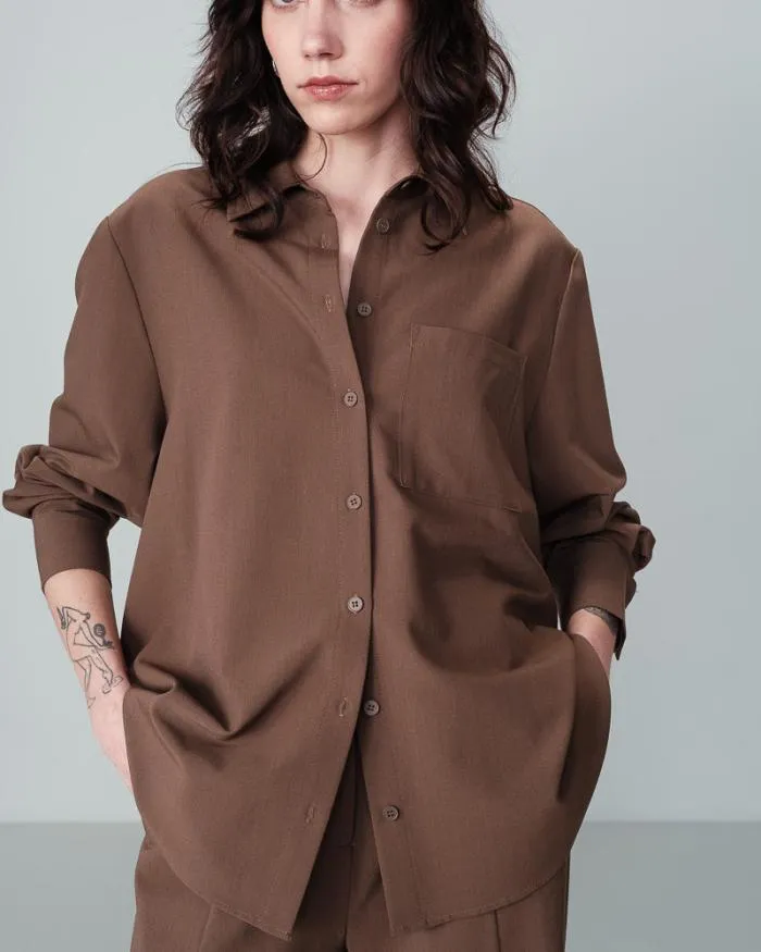SHIRT TAUPE NONO Shop Grace and Mila Longsleeves Shirts