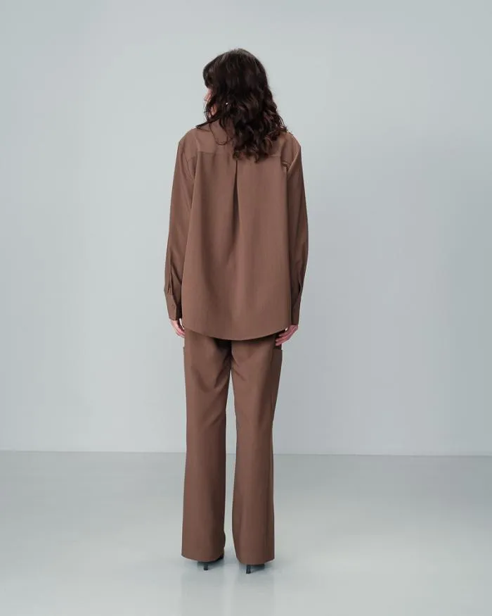 SHIRT TAUPE NONO Shop Grace and Mila Longsleeves Shirts