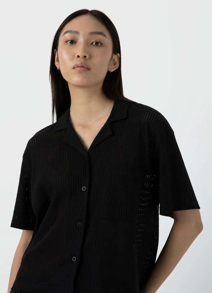 Shirts and Blouses Lace Mesh Shirt Black 8211 ussunspel Women Shirts and Blouses Lace Mesh Shirt Black 8211 ussunspel Women