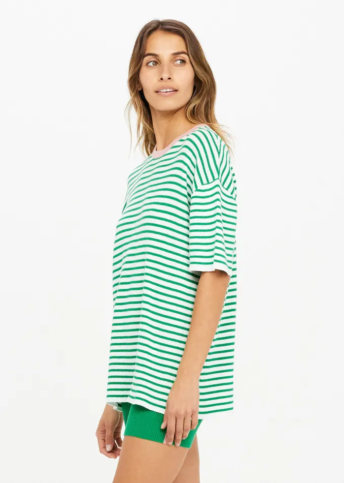 Shirts and Tanks THE UPSIDE Women TROPEZ LYLA KNIT TEE