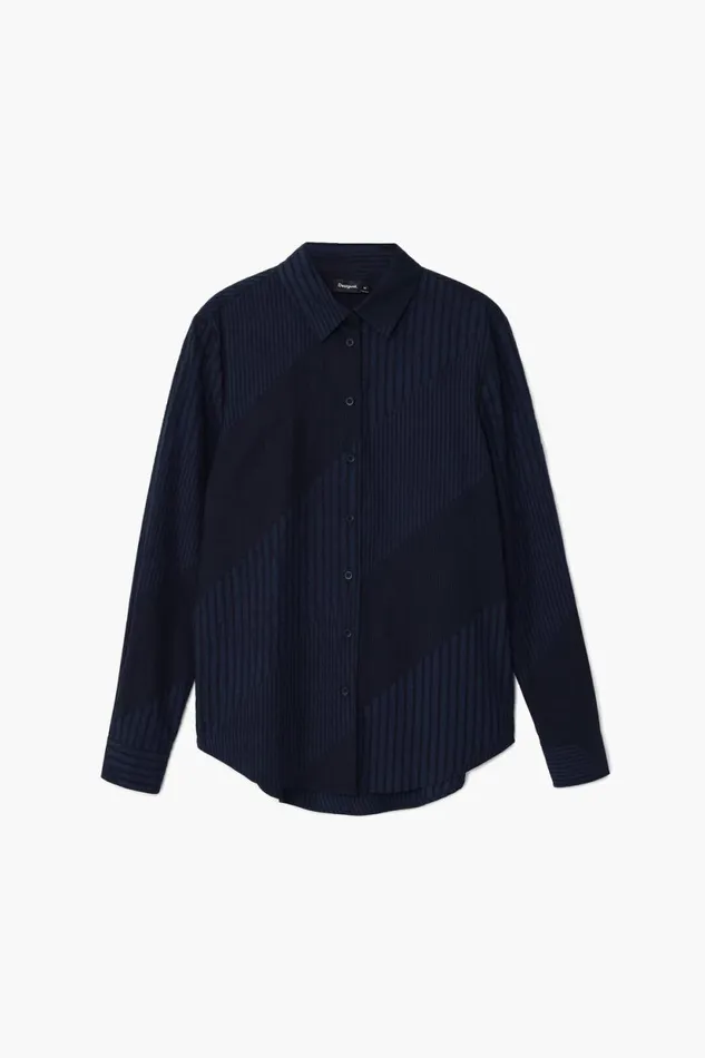 Shirts And Blouses Women Desigual Plain Shirt Blue