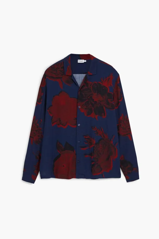 Shirts Men Desigual Shirt Blue