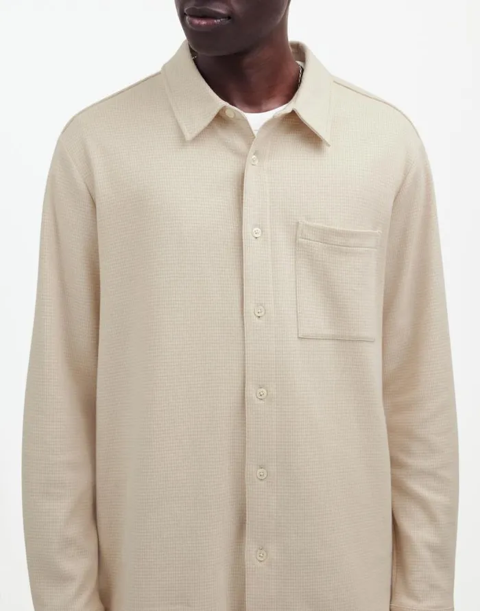 Shirts Men Madewell The Devoe Shirt Tan