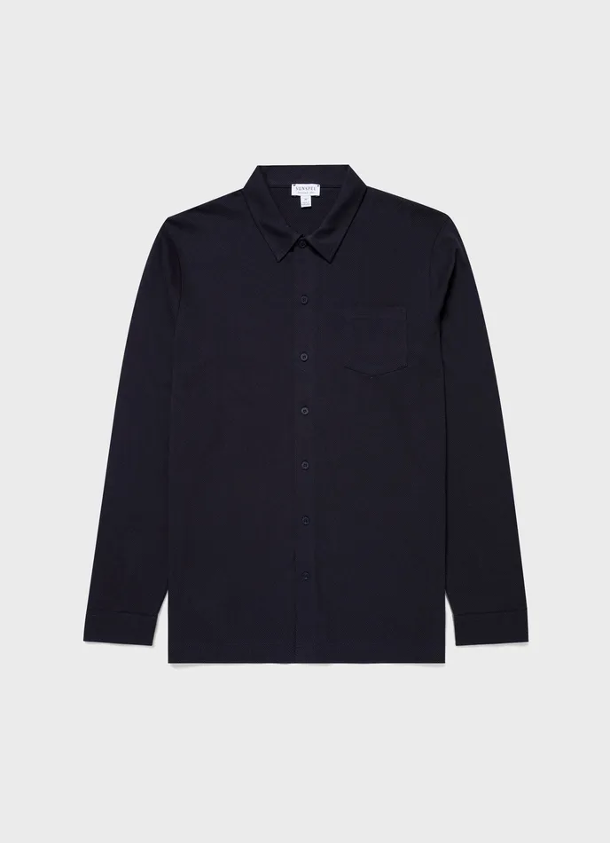 Shirts Riviera Shirt Navy ussunspel Men