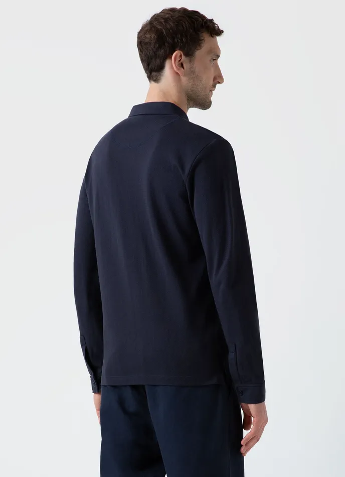 Shirts Riviera Shirt Navy ussunspel Men