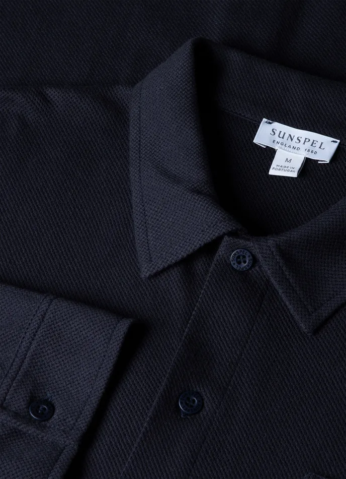 Shirts Riviera Shirt Navy ussunspel Men