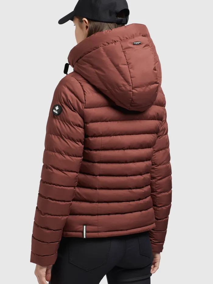 Short Jackets KHUJO Women Jacke LOVINA3 MATT Dunkelrot Dunkelrot