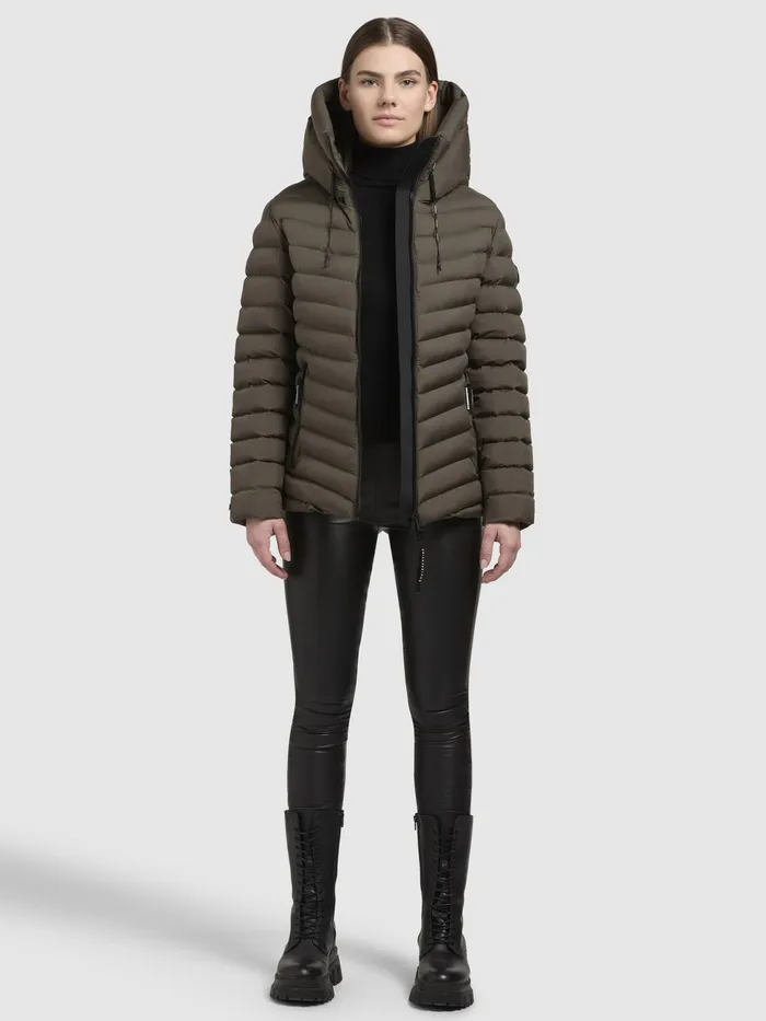 Short Jackets KHUJO Women Jacke PACE Khaki Khaki