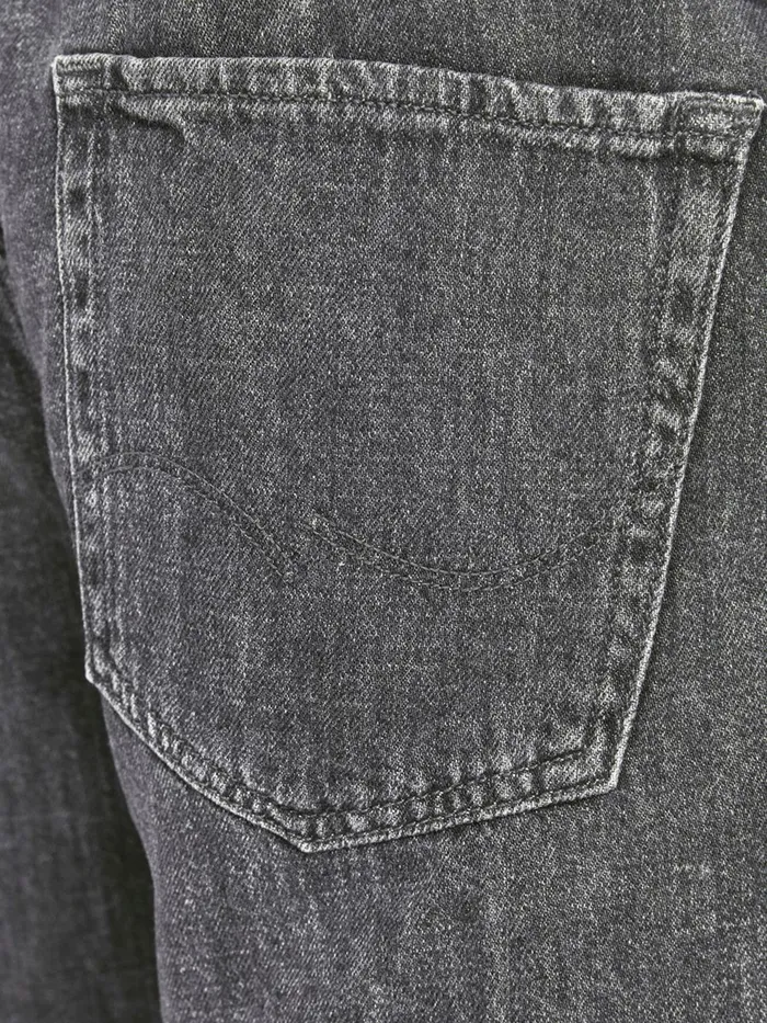 Shorts JACK and JONES Mens CHRIS ORIGINAL AM 243 DENIM SHORTS Grey Black Denim Cheap On Sale