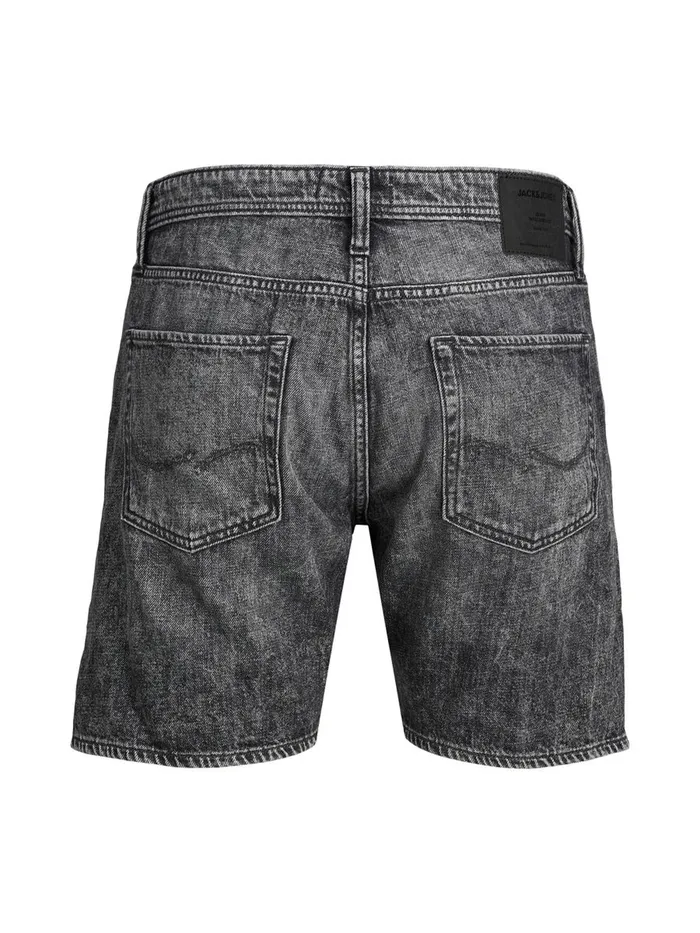Shorts JACK and JONES Mens CHRIS ORIGINAL AM 243 DENIM SHORTS Grey Black Denim Cheap On Sale