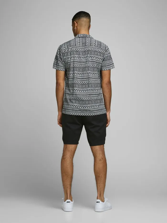 Shorts JACK and JONES Mens PHIL CHINO SHORTS Black Black Popular