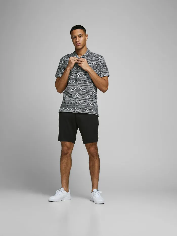 Shorts JACK and JONES Mens PHIL CHINO SHORTS Black Black Popular