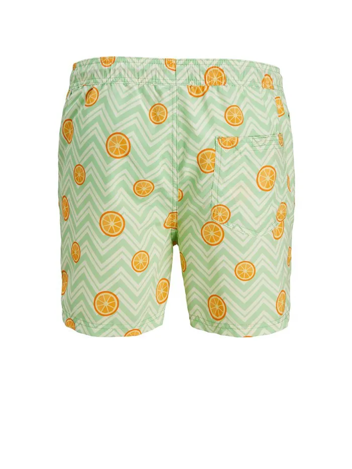 Shorts JACK and JONES Mens RECYCLED POLYESTER SWIM SHORTS Green Green Ash Near Me