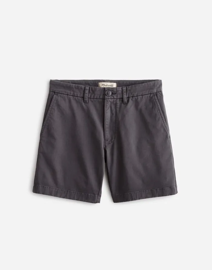 Shorts Men Madewell 7034 Chino Shorts Thunder Cloud