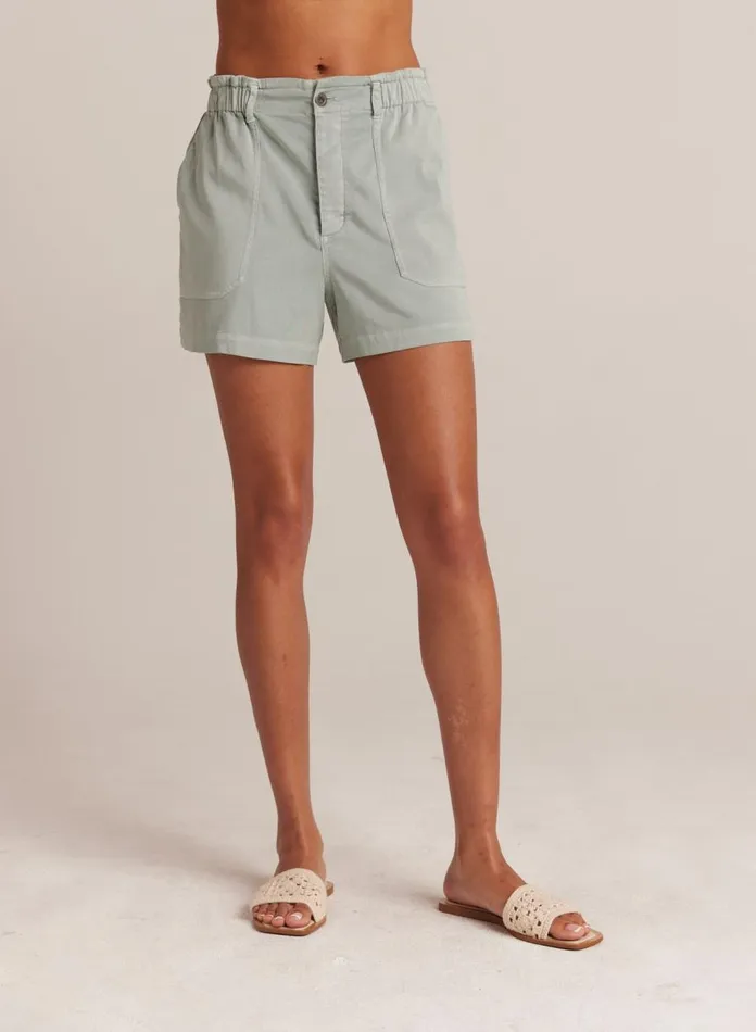 Shorts Women Bella Dahl Callie Ruffle Short 8211 Oasis Green Shorts Women Bella Dahl Callie Ruffle Short 8211 Oasis Green