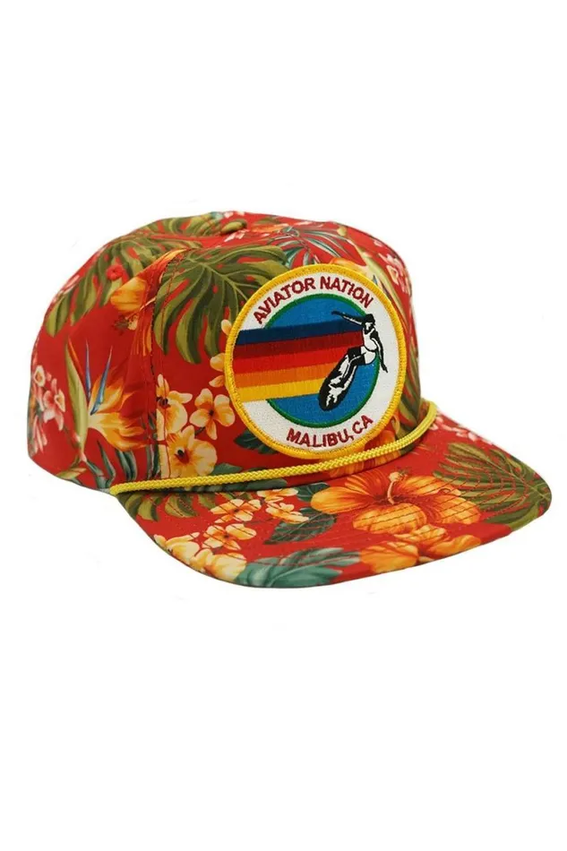 Signature Malibu Vintage Safari Twill LowRise Trucker WomenMen Aviator Nation Trucker Hats
